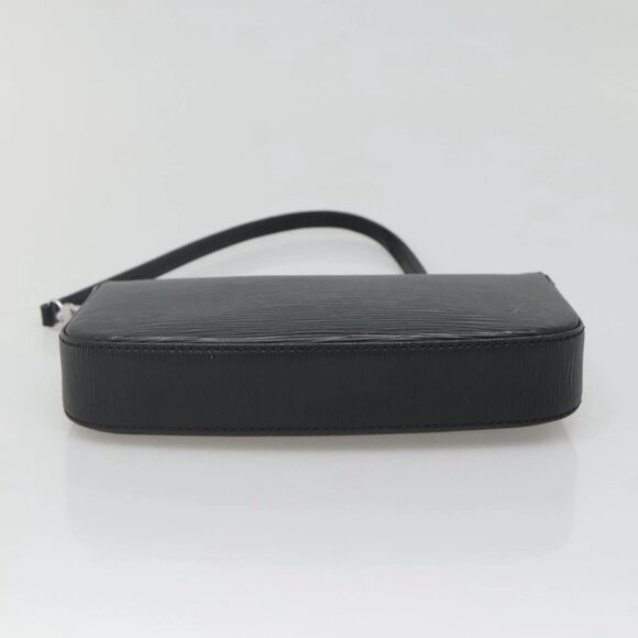 LOUIS VUITTON Epi Pochette Accessoires Accessory Pouch Black M52982 Auth 140897 - Picture 5 of 16